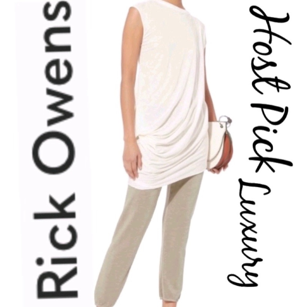 HOST POST🌹Rick Owens Luxurious jersey Size 38
